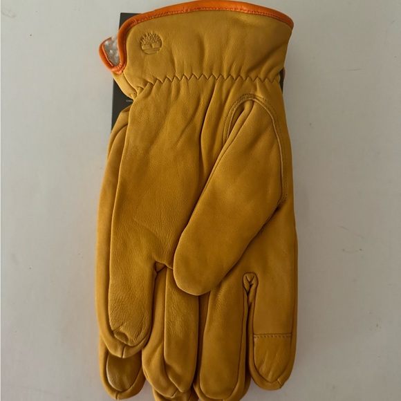 Timberland Leather Nubuck Tech Wheat Yellow Glove. Gloves. NWT. Size: Large - Picture 9 of 13